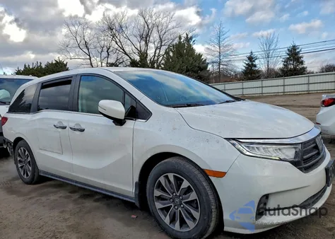 2023 Honda Odyssey Exl from USA, damaged, VIN 5FNRL6H6XPB034484